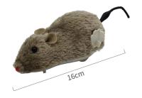 Raton de Plush with Mecanismo de Reloj, Juguete de Raton de Cadena Divertida para Gatos, Raton Corredor para divertir in Los Gatos y aliviar - details 0