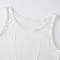 Chaleco De Moda Para Hombres Sin Mangas Transpirable Y Cómodo Para Fitness Al Aire Libre Color Negro Y Blanco Clásico - details 10