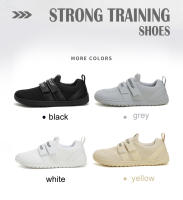 Zapatos Deportivos Casuales Para Hombre Antideslizantes Resistentes Al Desgaste Con Coloreado Bloqueado Y Velcro Suela Respirable Moda Transversal - details 2