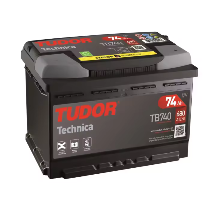 Batería Tudor TB740 74.0 H6 - Alta Capacidad - 1