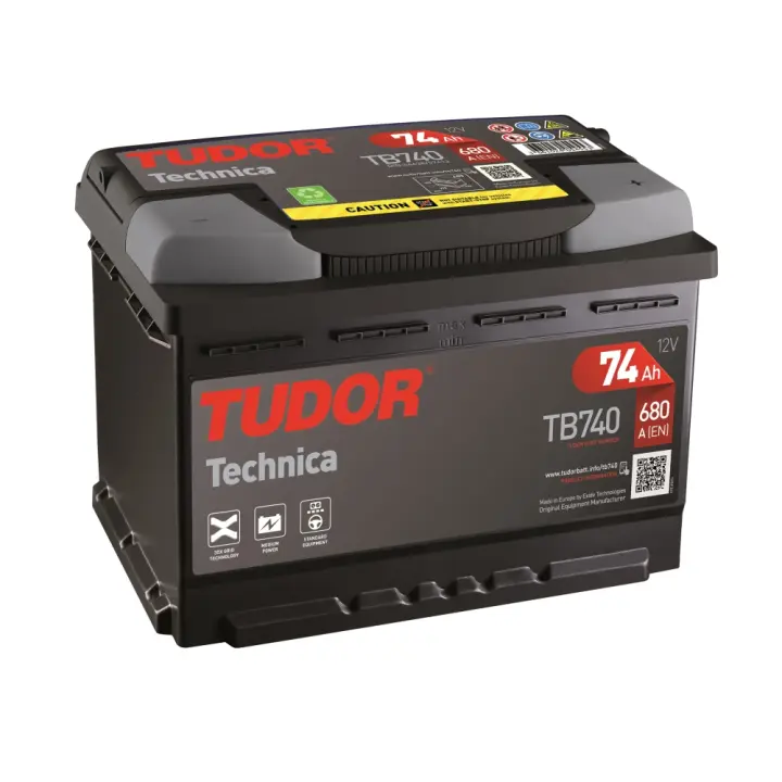 Batería Tudor TB740 74.0 H6 - Alta Capacidad - 1