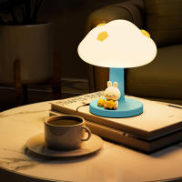 Lámpara De Noche LED Nube Recargable En Silicona Decorativa Y Cálida Para Dormitorio Con Luz LED De 249-2000 Luminosos Fuente De Energía: Batería Recargable - details 9