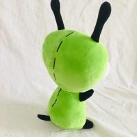 Figura De Peluche Alien ET 3D Ojos Verdes Invader ZIM GIR Para Perros Juguete Suave Coleccionable Regalo De Navidad Para Niños Material De Peluche Relleno De Algodón PP Tamaño 20cm Unisex - details 2