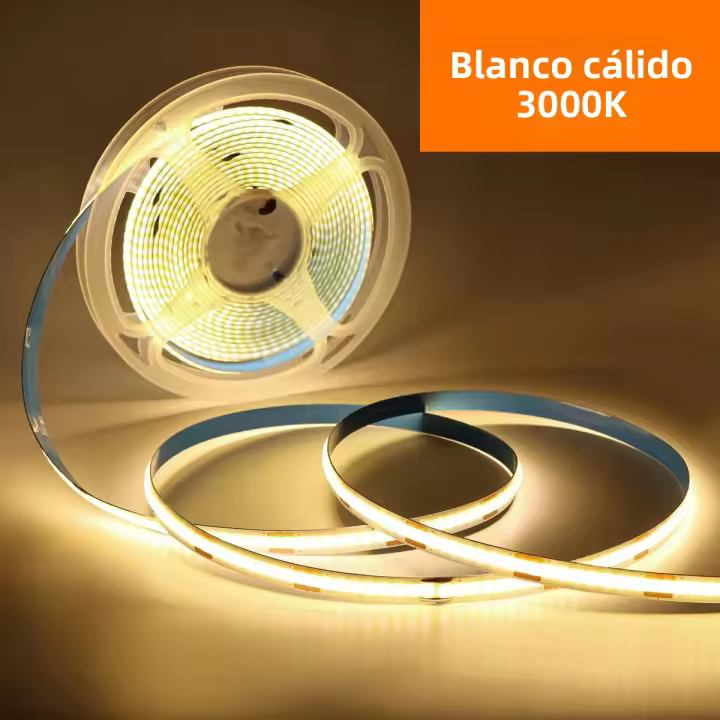 Tira De LED COB Super Brillante DC 5V Con Sensor Táctil Dimmer 320leds/m Para Iluminación De Cocina Decorativa Lineal COB - 1