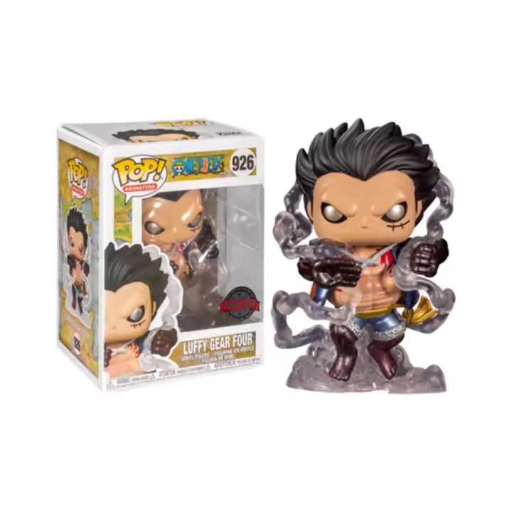 Funko pop one piece luffy gear 4 efecto metalico exclusivo 51736 - 1