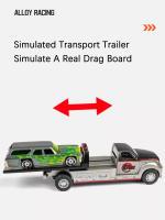 Modelo De Camión De Contenedores 1:64 De Aleación Miniatura Juguete Diecast Vehículo Metálico Con Retroceso Regalo Para Niños - details 10