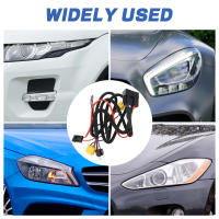 Kit De Alimentación De Faros Halógenos H4 Mejorador De Brillo De Luz LED Conexión De Cable Para Automóvil - details 0