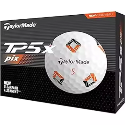 Taylor Made New TP5X Pix 2024 Bola de Golf - 1