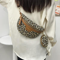 Nueva Bandolera De Pecho Para Mujer Con Estampado De Leopardo Bolso De Cintura Casual Bolso Transversal De Hombro Moda Bolsa De Monedas Diseñadora - details 10