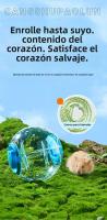 Bola De Rodar Para Hamster Juguete De Cristal Transpirable Y Sin Atrancar Para Divertirse En Casa - details 3