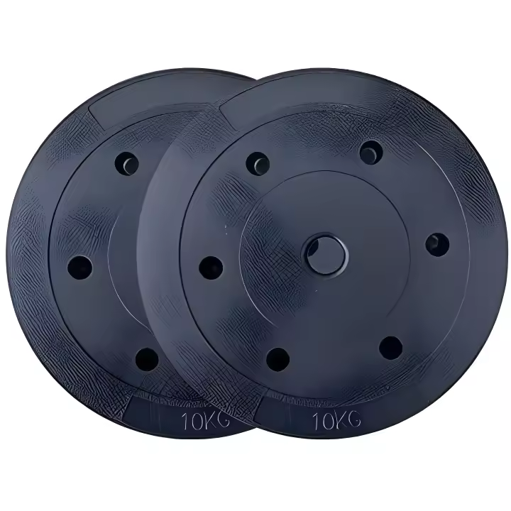 PERPETUAL Discos Pesas 1KG/1.25KG/1.5KG/2KG/2.5KG/3KG/5KG (2 Unidades) Agujero 25mm Piezas Sueltas Musculación Mancuernas Barra Peso Libre Fitness Deporte Bodybuilding Compatibles Grandes Marcas - 1