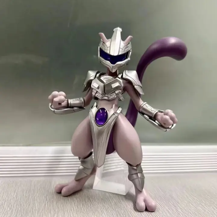 Figuras De Acción Pokemon Anime Mew Y Mewtwo Colección GK PVC Modelo De Juguete Para Fiestas Regalo Para Adultos - 1