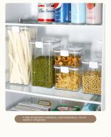 Jars Sellados Para Almacenamiento De Cocina Gran Capacidad Transparentes Antihumedad Juego De Jarra Para Cereal Café Granos - details 11