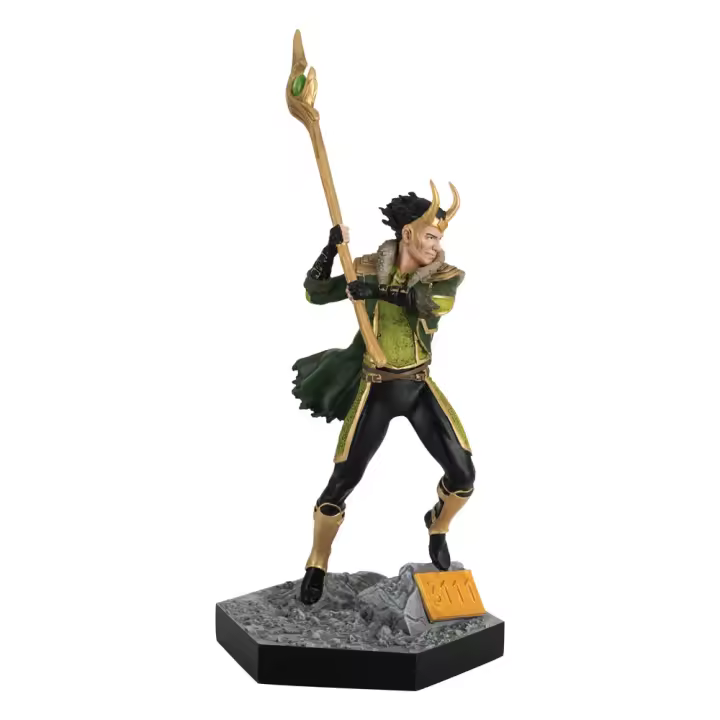 Figura de Loki de Marvel Comics en Poliresina 1/16 de Escala 14 Cm - 1