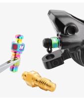 MUQZI Par De Caliperos De Bicicleta De Aluminio Para MTB Con Tornillos De Sangrado En Aleación De Titanio Piezas Para Freno Hidráulico XT XTR SLX - details 3