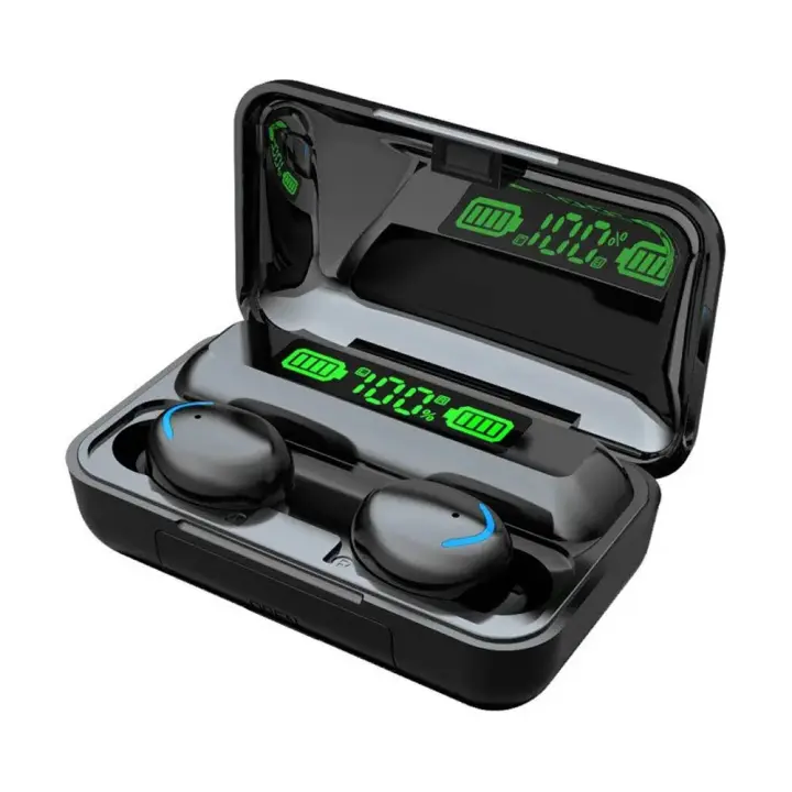 Auriculares inalométricos F9 TWS with Bluetooth, Cascos Estéreo de Música HIFI - 1