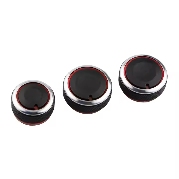 Interruptor De Control De Aire Acondicionado Para Volkswagen VW Polo 2004-2014 Botones De Knob Accesorios De Automóvil - 1