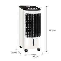 Ventilador enfriador portátil JOCCA 3 en 1 con mando, ionizador, temporizador 7h, 3 velocidades, oscilación 120°, depósito 3L, silencioso y eficiente 80W, ideal para hogar u oficina - details 2