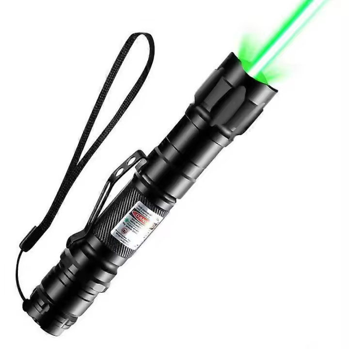 Puntero láser verde de alta potente pluma láser estrella estrellada linterna de luz fuerte - 1