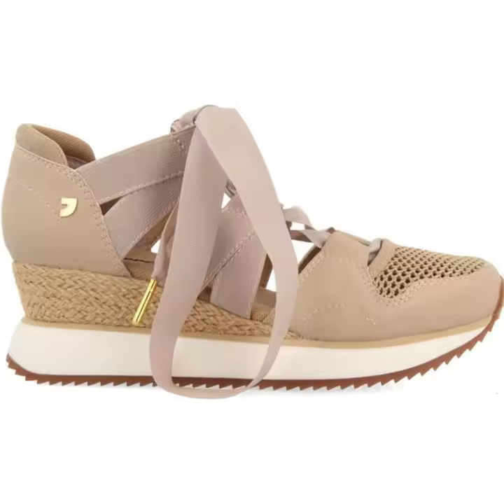 Zapatilla Mujer Gioseppo 72193 Beige Espadrilles Cuña Yute - 1