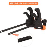 Juego De Pinzas De Trabajo Para Carpintería De Madera 4 Pulgadas Libera Rápida Herramienta Manual Para DIY Material Plástico - details 2