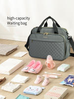 LEQUEEN New Style Waterproof Diaper Bag Black Large Capacity Travel Bag Multifunctional Maternity Mother Baby Stroller Bags - details 8