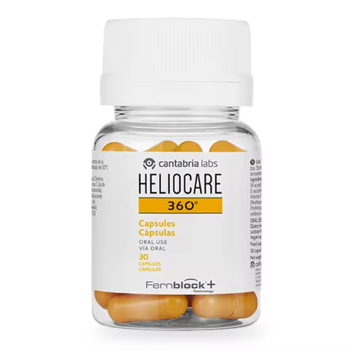 Heliocare 360 Oral 30cap - Fotoprotección Antienvejecimiento y Antioxidante - 1