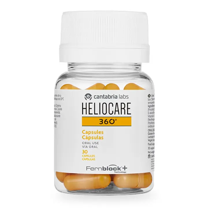 Heliocare 360 Oral 30cap - Fotoprotección Antienvejecimiento y Antioxidante - 1