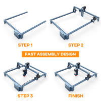 Sculpfun S9 Máquina de grabado láser CNC de metal completo, Grabador láser de 5.5W de alta precisión con área de grabado de 410x420mm - details 15
