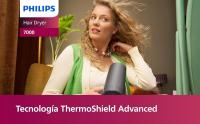 Philips Secador de pelo de alta potencia Serie 7000. Con tecnología ThermoShield avanzada que controla, mide y ajusta la temperetura para reducir daños. (BHD723/10) - details 0