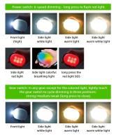 Linterna Portátil G700 LED Con Fuente De Luz Dual Y Batería Recargable De 6000 mAh Lámpara De Camping Exterior Torcha Farol Para Exteriores - details 37