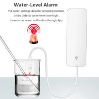 Sensor De Fuga De Agua WiFi Zigbee Tuya Notificaciones De Alarma De Inundación En La Casa Seguridad Smartlife APP Detector De Fugas - details 4