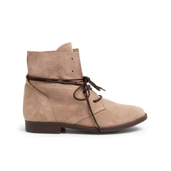 Pisamonas botas serraje cordones - 1