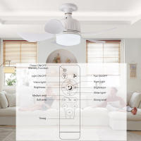 Ventilador de techo BEST SELLER motor DC 6 velocidades, con SMART APP Tecnología Led 72W sistema CCT 7920 Lúmenes, Control remoto con temporizador, LUZ REGULABLE en color e intensidad, MEMORIA motor inverter verano/invierno ultra silencioso. - details 10