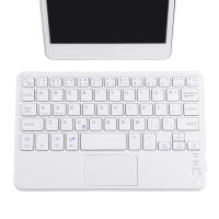 Teclado Bluetooth Con Touchpad Para Tablet Android iPad PC Samsung Tab Teclado Inalámbrico Para Computadora Y Tablet Con Soporte Al Pulgar - details 19