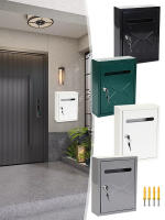 Bandeja De Correo Metálica De Pared Para Oficina Y Hogar Capacidad Grande Fácil Instalación Medidas 20x7.5x26 Cm - details 6
