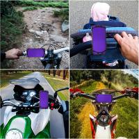Soporte De Teléfono Para Bicicleta Y Motocicleta De Silicona Gire 360° Compatible Con Samsung iPhone Xiaomi Huawei Soporte Eléctrico Para Vehículos - details 6