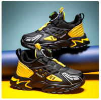 Zapatos Deportivos Casuales Para Niños Transpirables Primavera Otoño Moda Juvenil Zapatillas Con Cordones Y Hebilla Material Superior De Cuero Suela EVA - details 18