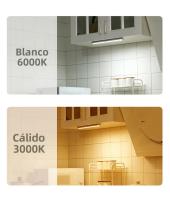 Lámpara LED Recargable Por Sensor De Movimiento 50/30/20cm Magnética Para Armario Closet Iluminación Nocturna Barra Con Inducción - details 4