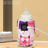 Bolsa Aislada Portátil Para Calentamiento De Botellas De Alimentación Bebé USB Calentador De Agua Y Leche Para Viajes Y Carritos De Bebé Para Recién Nacidos - details 6