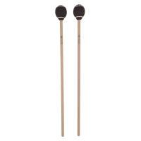 2pcs Láminas De Marimba Accesorios De Percusión Con Mango De Madera De Maple Para Xilofono Glockenspiel Campanas Partes De Instrumentos Musicales Blanco/Marrón - details 0
