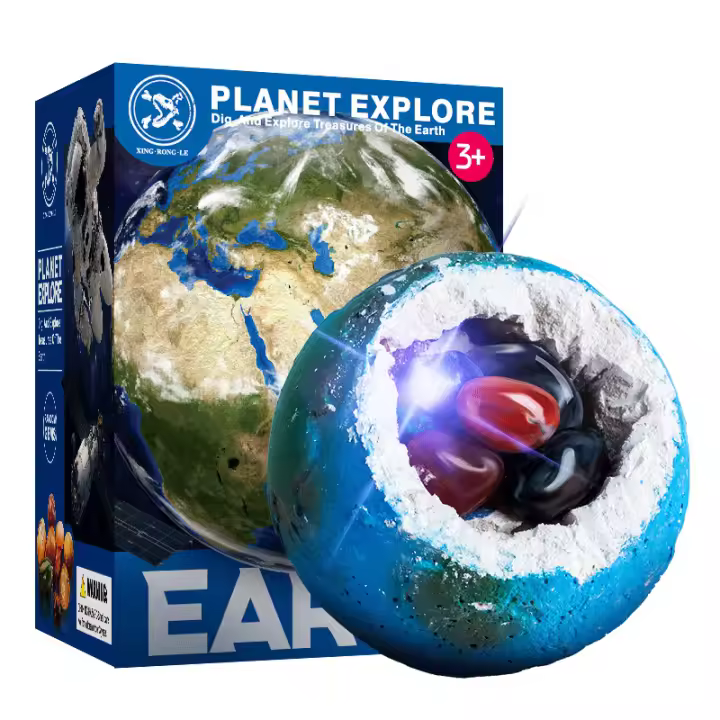 Kit de excavación del universo Big Exploration: Explora Los Planetas con el kit de excavación | Kits de excavación de Gemas y juguetes Educativos para niños y niños - 1