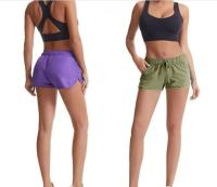 Shorts De Entrenamiento Para Mujer Verano Correr Maratón Yoga Fitness Deporte Para Gimnasio Talla Small Material Poliéster - details 3