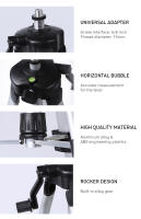 Trípode Para Nivel De Láser De Aluminio Ajustable En Altura 1M/1.2M/1.5M Auto Nivelado Triángulo Estructura Para Nivel De Láser - details 2