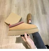 Botas De Nieve Para Mujer 2024 Con Plush Interior Cálido Y Confortable Botas De Plataforma Sin Tacón Material De Suela RUBBER Talla True British Style - details 3