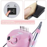 Taladro de uñas profesional MelodySusie - 30000 RPM - 6 en 1-Potente, Silencioso y sin vibraciones - details 2