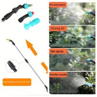 Pulverizador Eléctrico recargable USB de 5L con Boquilla ajustable para Jardín-Regadera Eléctrica portátil con latería de litio, 1800mAh, plástico Azul - details 6