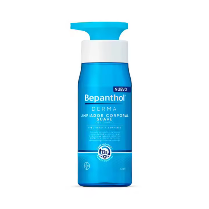 Bepanthol Derma Gel Limpiador Corporal Suave 400ml - 1