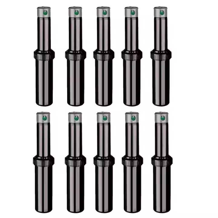 Aspersor KRain Superpro. (Pack de 10 unidades) Aspersor K-Rain de alcance 7,9 a 14,9 metros. Incluye toberas para ajustar radio de alcance. Presión de trabajo 2 a 4,8 bar. Rosca 3/4". Ángulo riego ajustable. - 1