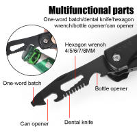 Alicates Multifuncionales Con Martillo De Grueso En Acero Inoxidable Herramienta De Sobrevivencia Para Camping Caza Senderismo Con Funda De Nylon - details 22